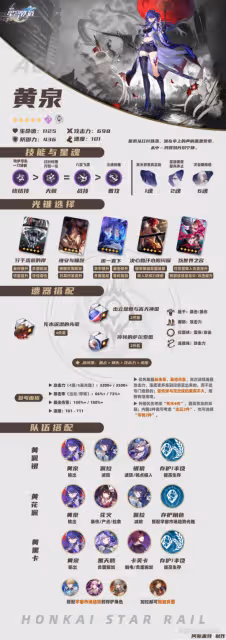 【崩壞：星穹鐵道】V2.1攻略 | 全虛無命途角色︱一圖流+講解