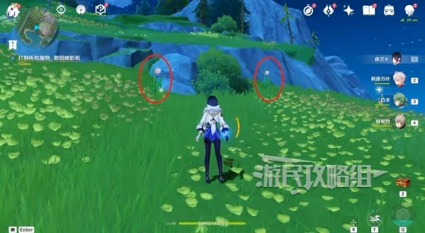 《原神》虹彩薔薇位置及收集路線