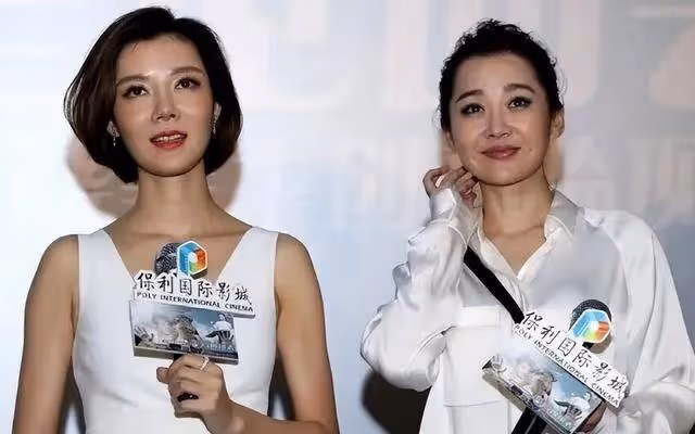 55歲許晴同框41歲車曉,終於見識了媚態美與氣質美的差距有多大