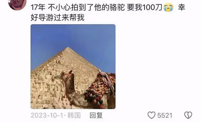 第一批去埃及旅行的人,已經被騙到快裸奔了