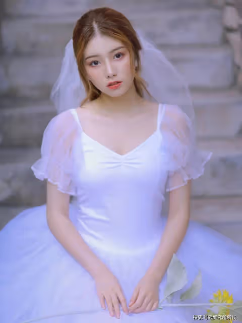 19歲純白婚紗新娘的時尚穿搭:浪漫而詩意 優雅迷人