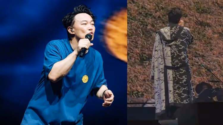陳奕迅南京演唱會竟遭觀眾比中指　背對全場唱歌平復心情