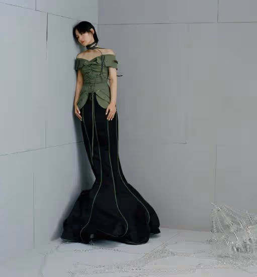 假小子照樣很性感,周筆暢穿人魚裙大秀身材,短髮也藏不住女人味