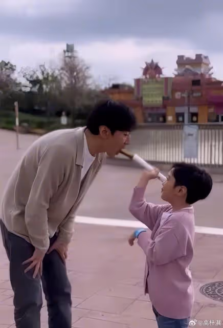 高梓淇罕曬與兒子合照，公開感謝前妻蔡琳，6歲禮物長得像媽媽