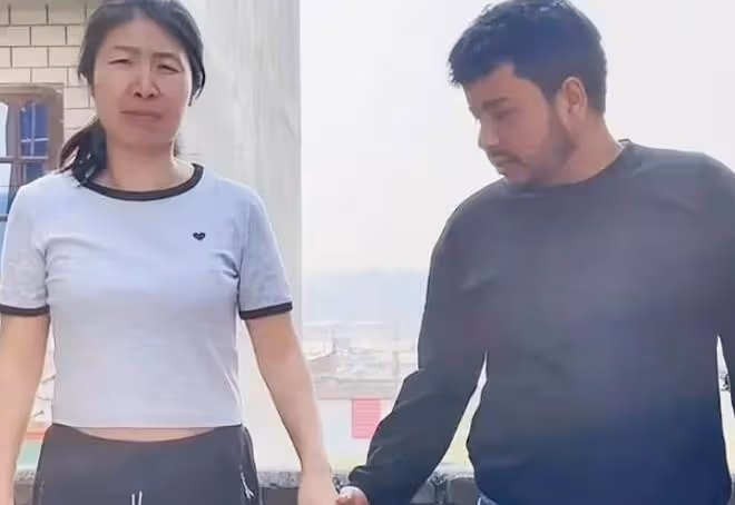中國大媽嫁給尼泊爾小伙，不要彩禮陪嫁30萬：他長得帥身體結實
