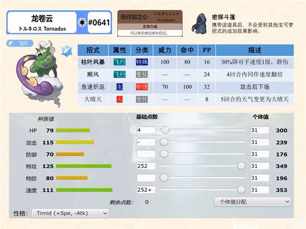 《寶可夢：朱/紫》雙打晴天隊分享