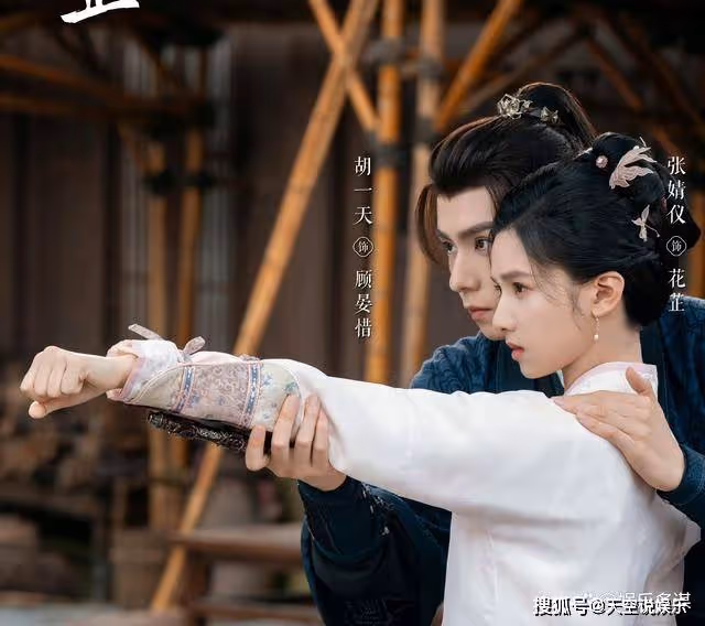 《惜花芷》皇上為斷顧宴惜的心思強行納花芷為妃,顧宴惜帶花芷逃亡