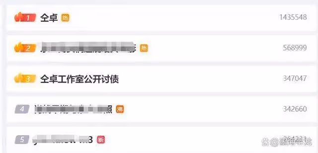 仝卓欠工作室2萬餘元被發文討債,曾因高考舞弊被封殺
