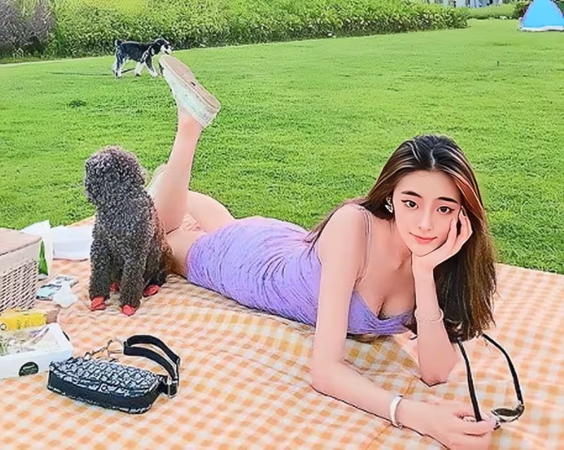 TVB靚女小花瘦成紙片人，兩條腿變筷子腿，感覺風一吹就倒下
