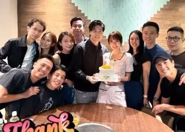 TVB港姐亞軍戀情曝光，與唱片公司太子爺愛的低調，曾在《法言人》中合作