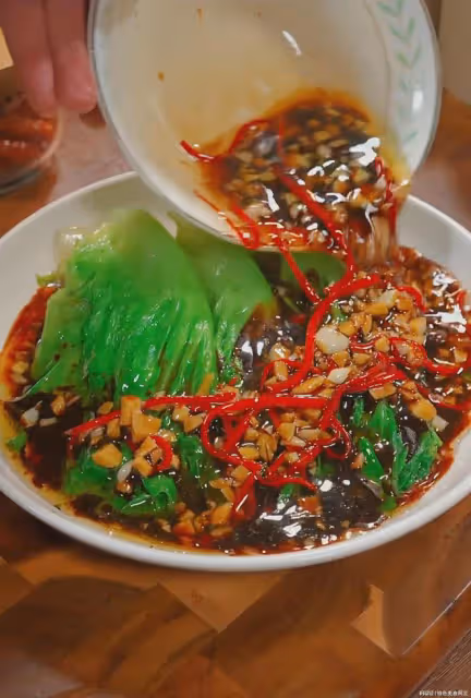 大意了…白灼生菜做少了,根本不夠吃呀!