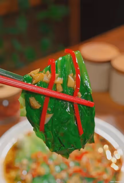 大意了…白灼生菜做少了,根本不夠吃呀!