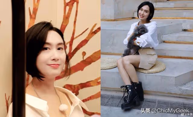 劉嘉玲、朱茵生圖同框,完全看不出一個58歲一個52歲!