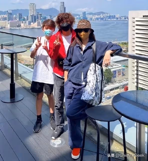 張柏芝17歲大兒子Lucas被傳戀上46歲女教練!
