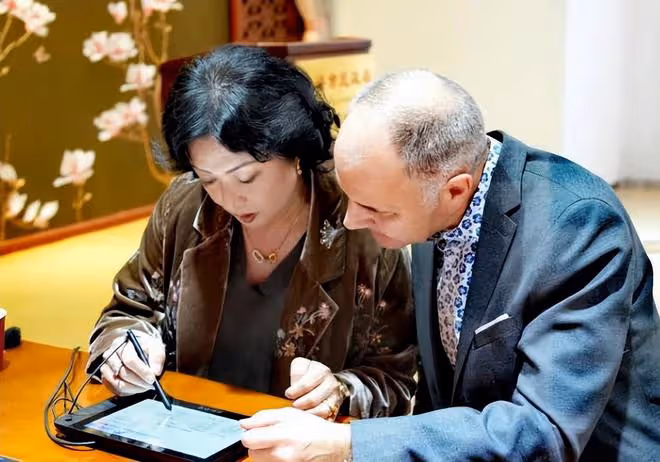 金星和漢斯重新登記結婚，她為了孩子等待這一刻已有18年