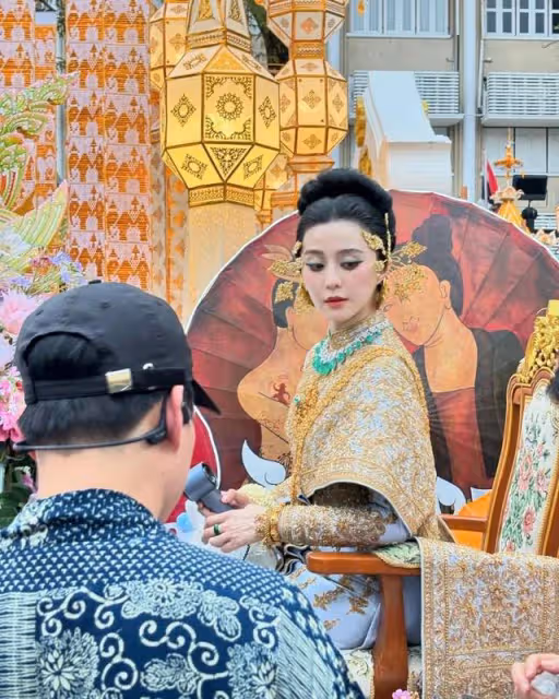 范冰冰坐三輪車巡遊曼谷,被嘲落魄又掉價,生圖曝光老太多!