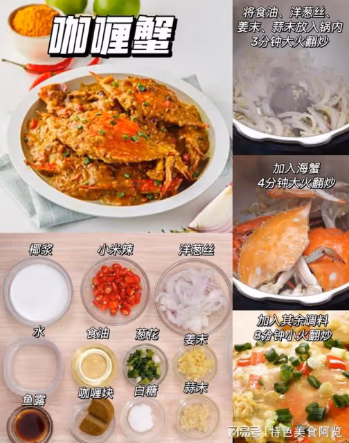 螃蟹的27種做法,1分鐘學會,好吃到跳腳