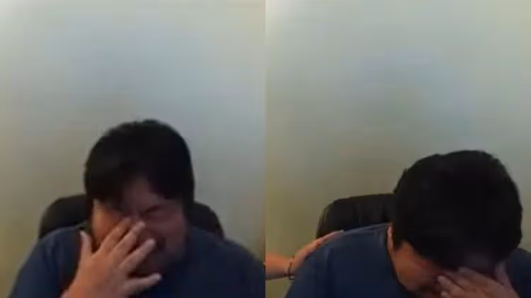 「對女兒有反應」影片瘋傳！統神暴哭：側翼為何黑我　粉專下架道歉了