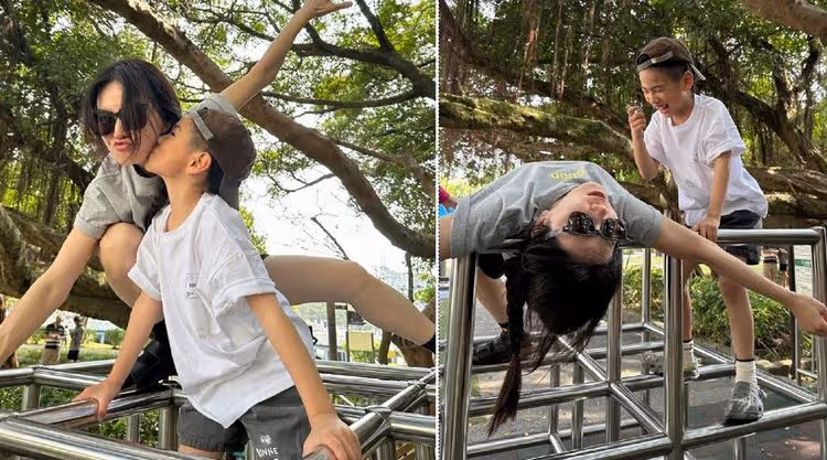 Ella兒子勁寶7歲生日長這麼高！她要哭了告白「對你沒有期待 ，只有祝福」