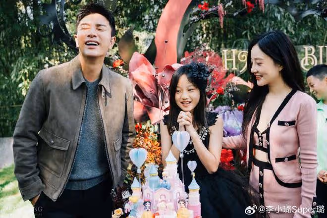 賈乃亮40歲生日曬父女合照,甜馨送爸爸特製獎盃:世界上最好爸爸