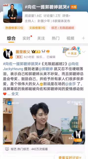 向佐淚談郭碧婷，恩愛背後隱情多，明星婚姻真實面貌引深思