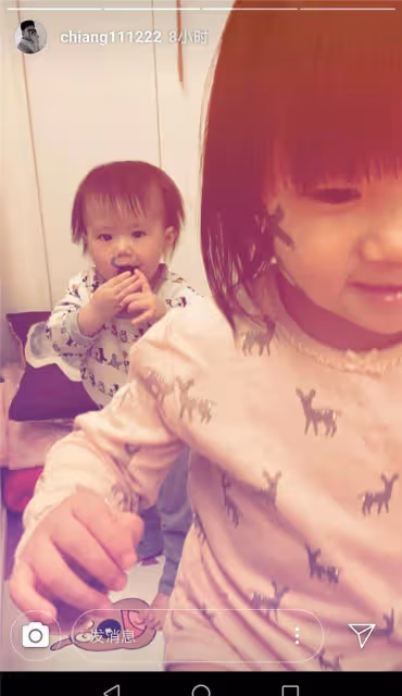 江宏傑福原愛帶孩子們玩，愛拉醬在臉上塗鴉
