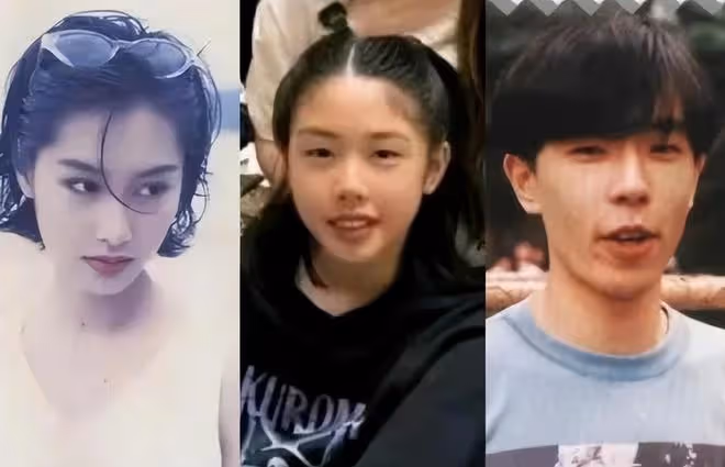 同一天露面的5個星二代，朱茵女兒最惹人愛，梧桐妹最會享受自由