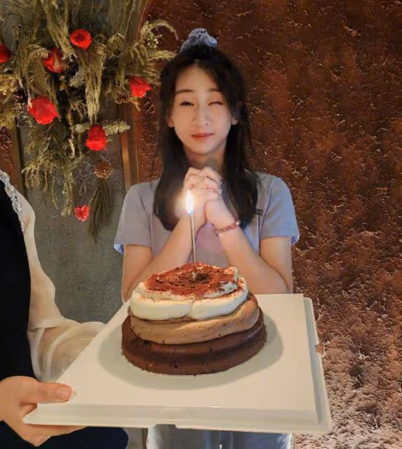 田亮葉一茜為女兒慶生，風一樣的女子已經16歲了，森碟越長越漂亮