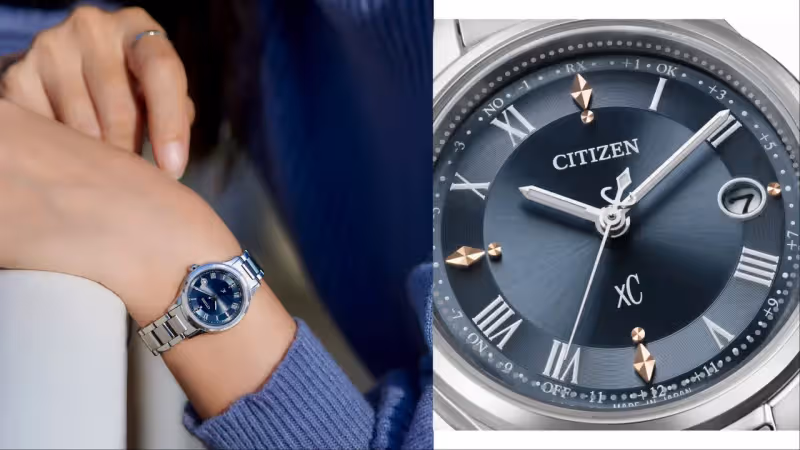 CITIZEN「輕奢風」女錶亮相　絕美櫻花粉、輕盈超級鈦一次端
