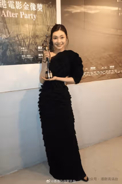 金像獎2024丨吳慷仁戥戲中「女兒」詠欣開心 獲姜大衛鼓勵兼想有機會合作