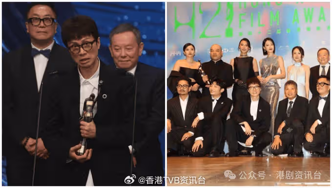 金像獎2024丨黃子華直認擔心《毒舌大狀》食白果 自稱新演員未來無可限量