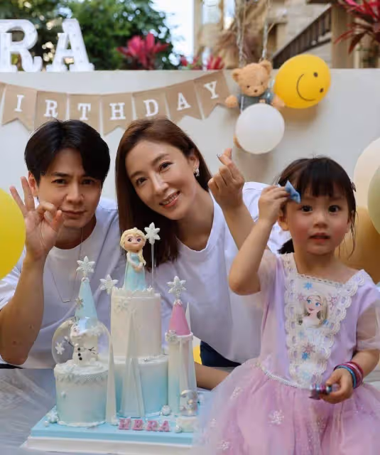 TVB花旦女兒4歲生日!視帝視後到賀!多名星二代也來了