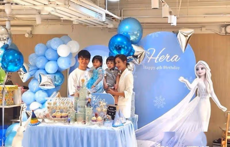 TVB花旦女兒4歲生日!視帝視後到賀!多名星二代也來了
