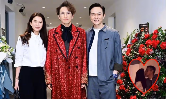 張智霖在林志炫演唱會放閃！嘴對嘴親袁詠儀衝高潮
