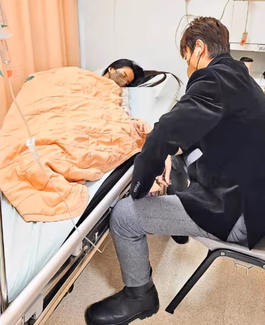 阿沁妻子花花藏毒後暴瘦，阿沁稱她是好太太，只希望她健康