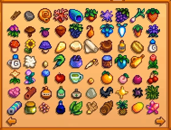 《星露穀物語》1.6全售出物品及獲取方法