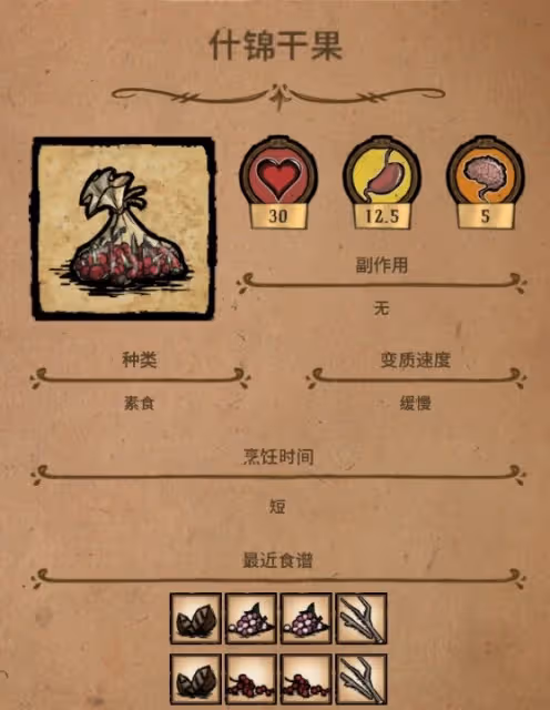 《饑荒》高性價比食譜推薦