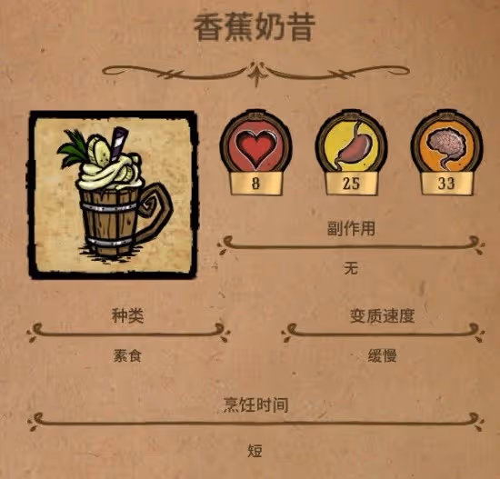 《饑荒》高性價比食譜推薦