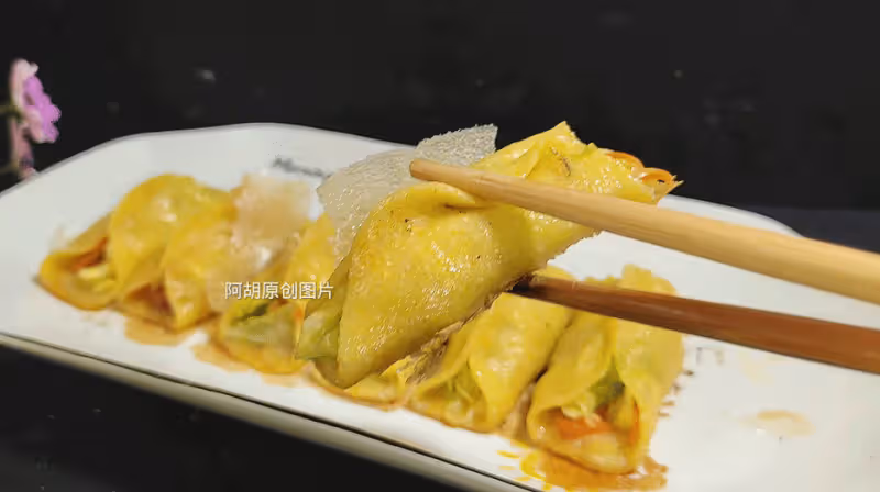 雞蛋和它絕配,不愧是蔬中天然葉酸!做一份鍋貼,香脆營養,一口一個超滿足