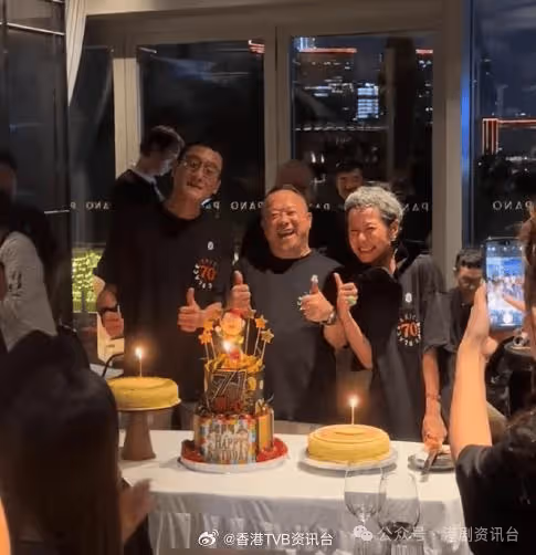 曾志偉71歲生日！群星到賀勁熱鬧