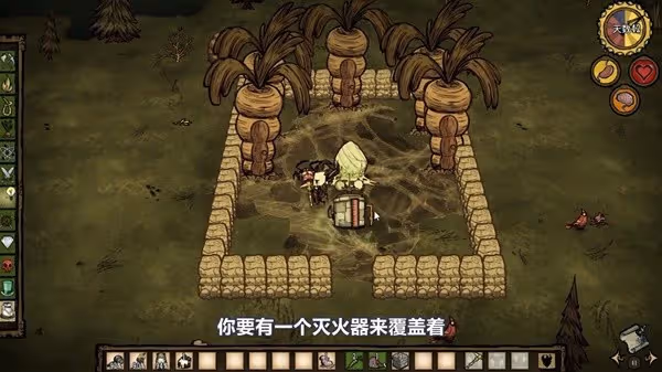 《饑荒》自動刷蜘蛛網方法