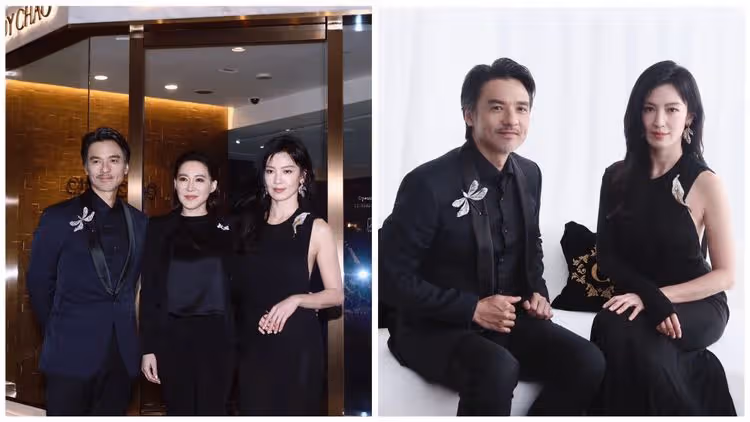 林熙蕾典雅相挺CINDY CHAO 20周年　馮德倫密謀再送一次訂婚戒