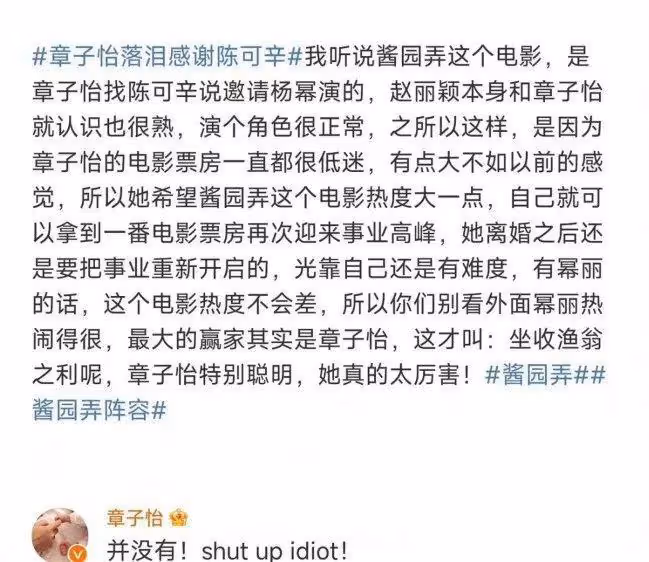 《醬園弄》官宣!趙麗穎楊冪等配角上熱搜,章子怡卻成「透明人」