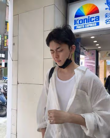 人氣韓星在台灣!短短4天「在台穿搭全變了」 粉絲笑出來:真的熱