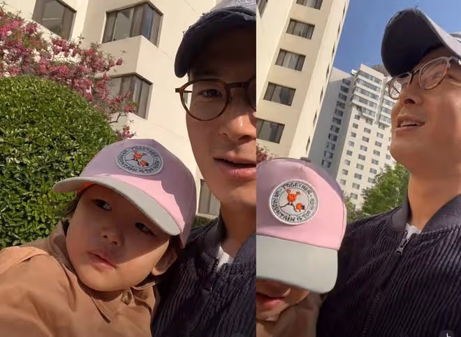 朱珠老公「忽悠」女兒去幼兒園,珠寶看到學校哭喊不去,太真實了