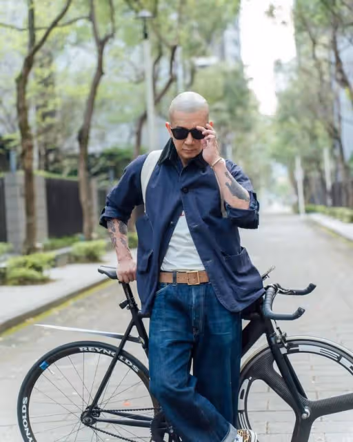 大小S一起為具俊曄的打碟事業做宣傳，具俊曄騎車真帥