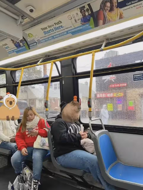 網紅鳳姐美國被偶遇,坐公交車生活節儉,十分臃腫體重近200斤