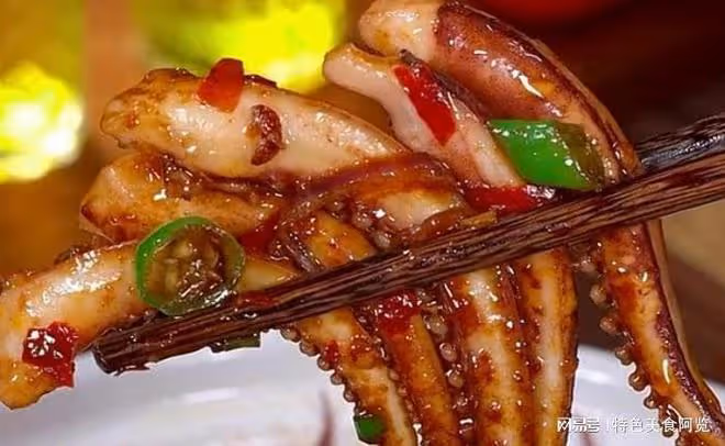 海鮮愛好者的福音,深扒干鍋魷魚須解饞做法,脆嫩營養,嘎嘎好吃