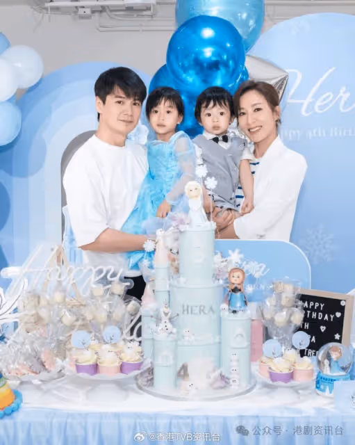 楊茜堯大女「小珍珠」4歲生日近照顏值再升級！大對電眼超長睫毛似迷你版羅子溢