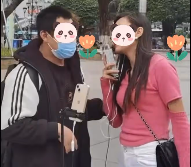 男子追著女主播討要錢,聲嘶力竭控訴,說自己連飯都吃不上了